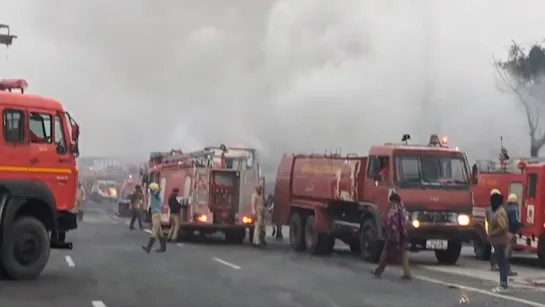 Blast In CNG Truck